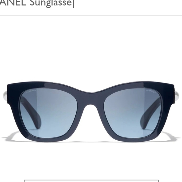 Chanel Square Sunglasses CH5478 1643/S2 featuring a Blue frame with Blue… - Picture 12 of 16